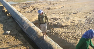 البترول: استكمال تصفية الجزء المتضرر من خط غاز الخانكة وإعادة تشغيله البترول: استكمال تصفية الجزء المتضرر من خط غاز الخانكة وإعادة تشغيله