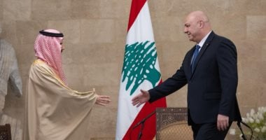 الرئيس اللبنانى: زيارة وزير الخارجية السعودى "رسالة أمل" لبلادنا الرئيس اللبنانى: زيارة وزير الخارجية السعودى "رسالة أمل" لبلادنا