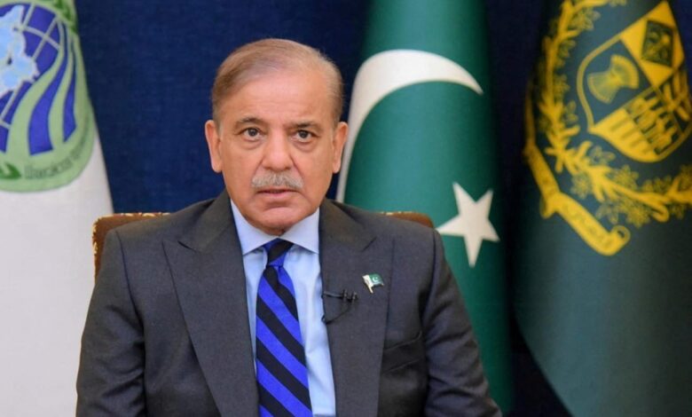 رسالة من رئيس وزراء باكستان محمد شهباز شريف فى يوم حق تقرير المصير لشعب جامو وكشمير