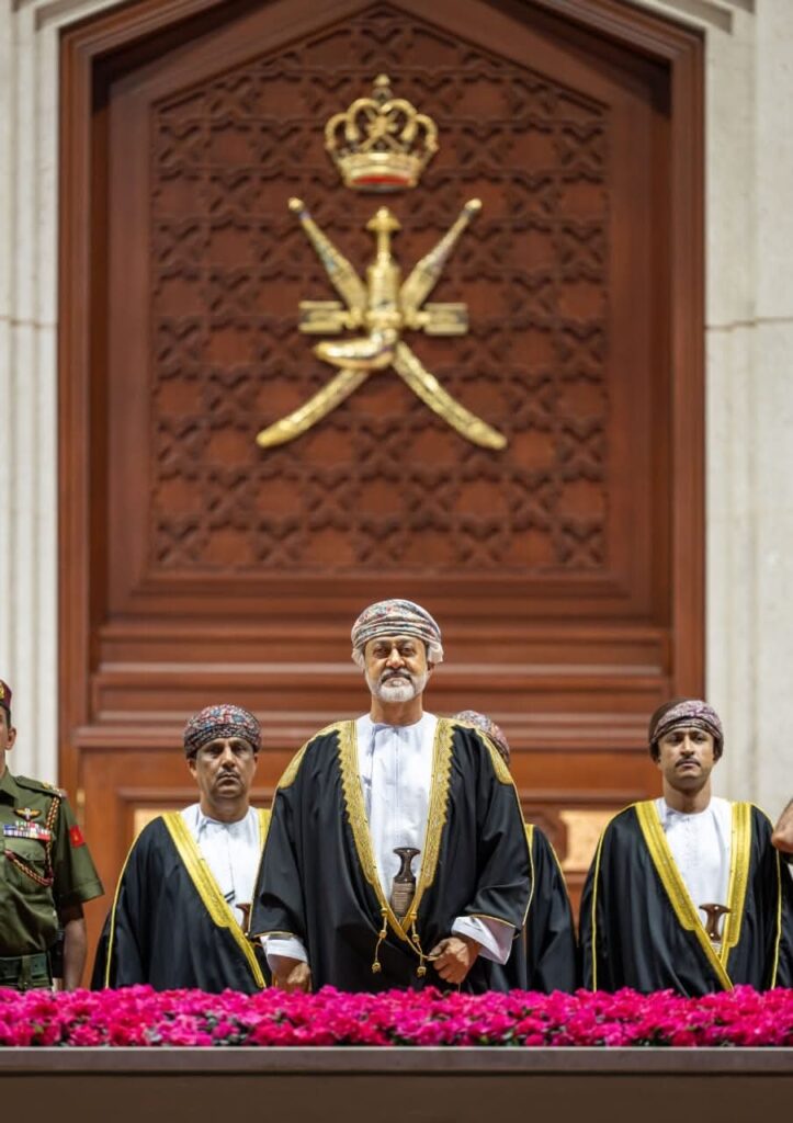 سلطنة عمان تحتفل بالذكرى الخامسة لتولي السُّلطان هيثم بن طارق مقاليد الحكم سلطنة عمان تحتفل بالذكرى الخامسة لتولي السُّلطان هيثم بن طارق مقاليد الحكم