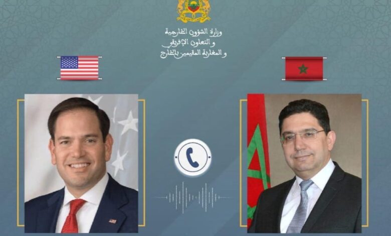 وزير الخارجية الأمريكي الجديد يشيد بالدور القيادي لملك المغرب لفائدة السلام والأمن وزير الخارجية الأمريكي الجديد يشيد بالدور القيادي لملك المغرب لفائدة السلام والأمن