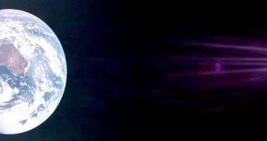 المركبة الفضائية "فاير فلاى" المتجهة إلى القمر تلتقط صورة "بطاقة بريدية" للأرض المركبة الفضائية "فاير فلاى" المتجهة إلى القمر تلتقط صورة "بطاقة بريدية" للأرض