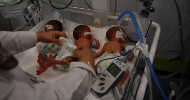 وفاة 6 رضع بسبب البرد القارس فى غزة