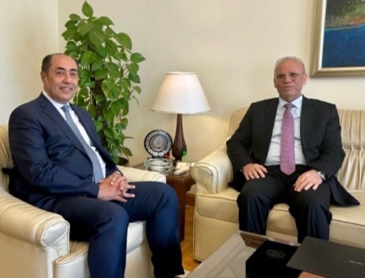 السفير العراقي يلتقي الأمين العام المساعد لجامعة الدول العربيّة السفير العراقي يلتقي الأمين العام المساعد لجامعة الدول العربيّة
