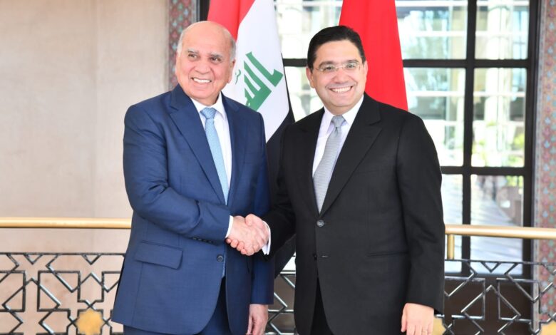 جمهورية العراق تشيد بجهود ملك المغرب في دعم القضية الفلسطينية