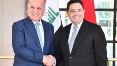 *جمهورية العراق تشيد بجهود ملك المغرب في دعم القضية الفلسطينية وتجدد دعمها للوحدة الترابية للمملكة