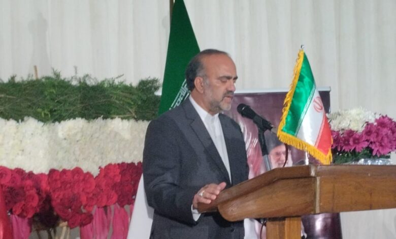 السفير محمد حسين سلطاني ايران في ظل العقوبات حققت إنجازات وندعم جهود مصر وقطر لتحقيق الاستقرار ومنع تهجير الفلسطينيين من اراضيهم السفير محمد حسين سلطاني ايران في ظل العقوبات حققت إنجازات وندعم جهود مصر وقطر لتحقيق الاستقرار ومنع تهجير الفلسطينيين من اراضيهم