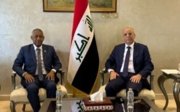 سفير العراق يناقش التحضيرات للقمه العربيه القادمة وسبل تعزيز العلاقات مع سفير السودان