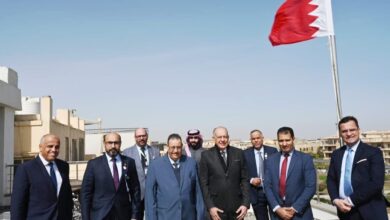 الذوادي في زيارة للملحقية العسكرية لمملكة البحرين بالقاهرة