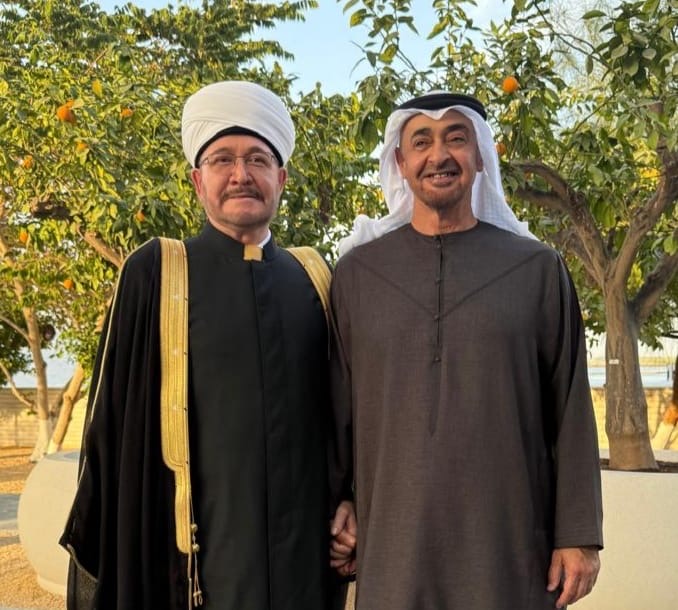 ترحيب الامارات بزيارة مفتي روسيا ترحيب الامارات بزيارة مفتي روسيا