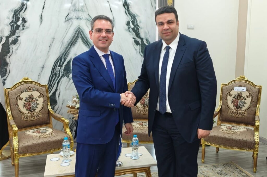 نائب محافظ السويس يستقبل سفير مالطا بالقاهرة