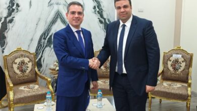 نائب محافظ السويس يستقبل سفير مالطا بالقاهرة