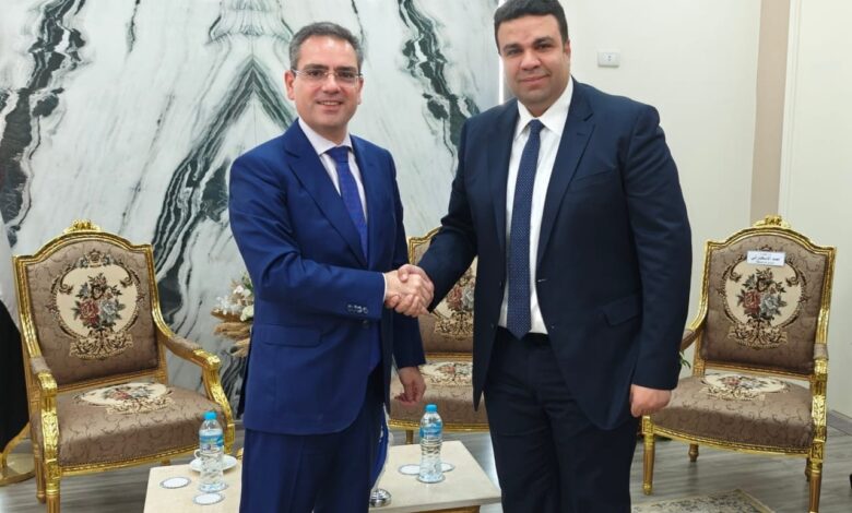 نائب محافظ السويس يستقبل سفير مالطا بالقاهرة نائب محافظ السويس يستقبل سفير مالطا بالقاهرة