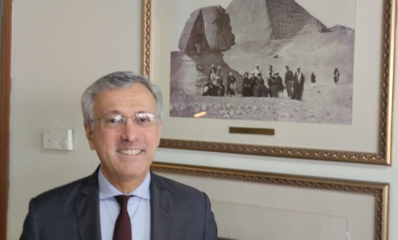 سفير البرازيل عاشق لمصر وتاريخها وشعب مصر استقبله بالابتسامه والحب الكبير