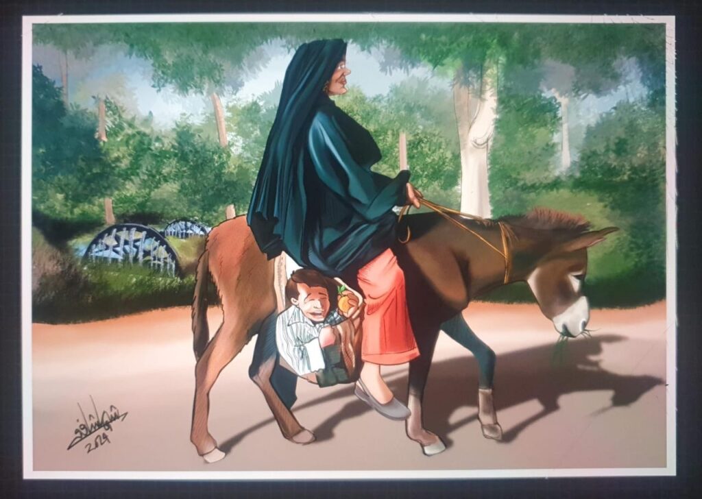 حصاد الكاريكاتير المصري بالبيت الروسي