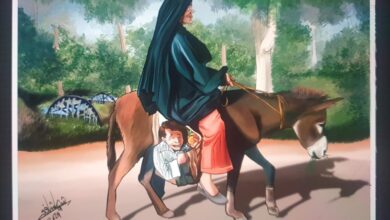 حصاد الكاريكاتير المصري بالبيت الروسي