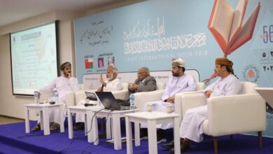 “السلطان قابوس والإنسانية”.. معرض الكتاب يناقش “منجزات عمانية”