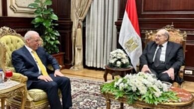 تعزيز فرص التعاون بين العراق ومصر في مجالات الاعمار والتنمية في لقاء سفير العراق ورئيس مجلس الشيوخ المصري تعزيز فرص التعاون بين العراق ومصر في مجالات الاعمار والتنمية في لقاء سفير العراق ورئيس مجلس الشيوخ المصري