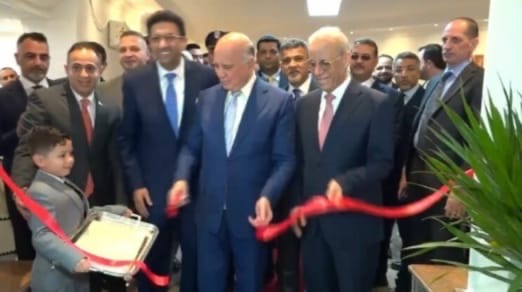 سفارة جمهورية العراق في القاهره تفتتح محطة اصدار البطاقات الوطنية الموحدة سفارة جمهورية العراق في القاهره تفتتح محطة اصدار البطاقات الوطنية الموحدة