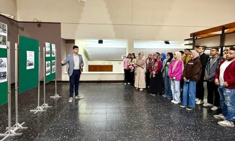 في عيد المرأة معرض صور وعرض شبابي لرموز المرأة الروسية والمصرية