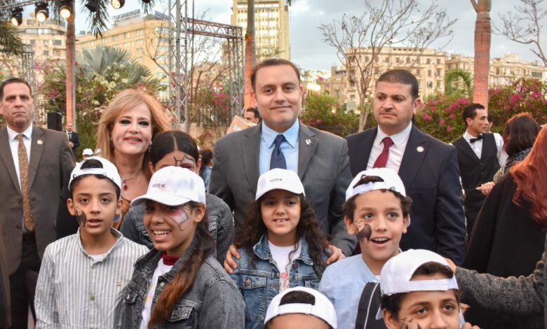 السفيرالقطرى بالقاهرة يقيم حفل افطار بمناسبة يوم اليتيم العربي