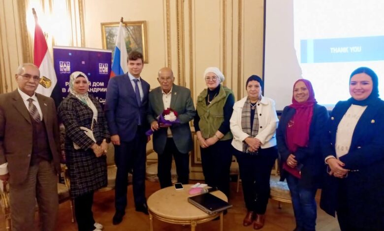 البيت الروسي بالإسكندرية يحتفل بذكر معركة ستالينجراد