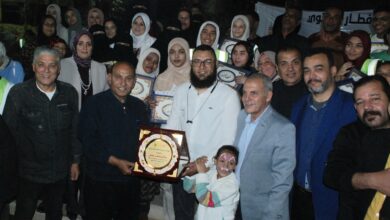 مؤسسة بلاش نستغل بعض تنظم افطار جماعى لذوى الهمم وتكرم فريق المؤسسة ،،،بنادي بروسيا مصر ،،،