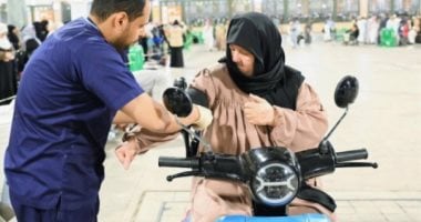 للمرة الأولى.. "سكوتر" إسعافى لزوار المسجد النبوى