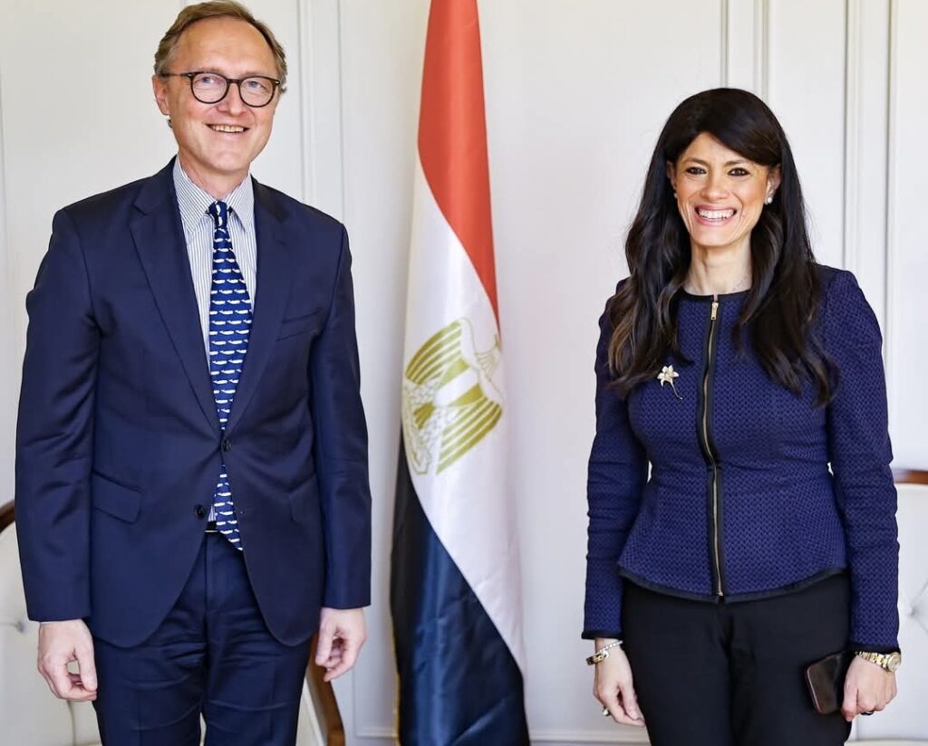 وزيرة التخطيط تلتقي سفير لاتفيا في مصر لبحث تعزيز سبل التعاون المشترك