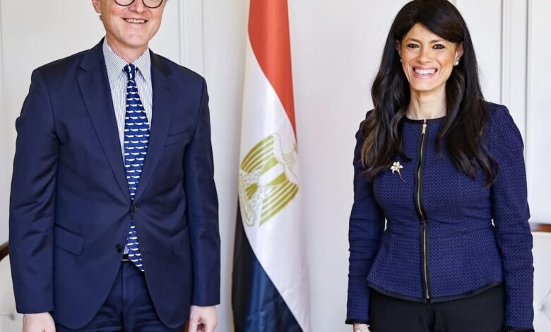 وزيرة التخطيط تلتقي سفير لاتفيا في مصر لبحث تعزيز سبل التعاون المشترك