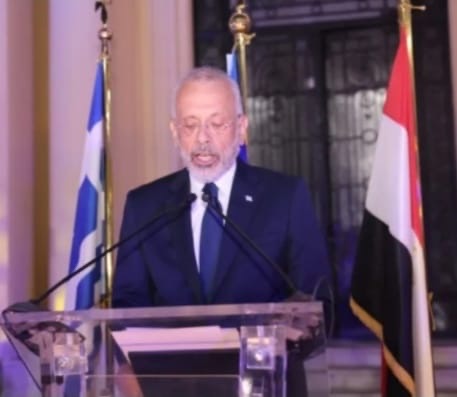 سفير اليونان بالقاهرة علاقاتنا بمصر مهمه وازدادت أهمية في الوقت الحاضر نظرا للاضطرابات التي تشهدها المنطقة