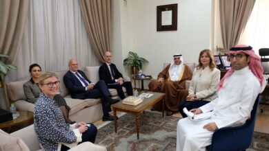 مناقشة التحديات على الساحة الدولية في لقاء منزلاوي ومسؤول مملكة السويد