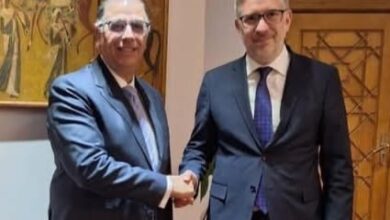 نائب وزير الخارجية يلتقي وزير الدولة للشئون الأوروبية والسياسية بوزارة الخارجية السلوفينية