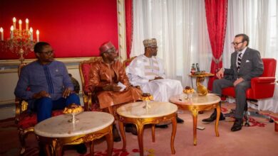 ملك المغرب يستقبل وزراء خارجية البلدان الثلاثة الأعضاء في تحالف دول الساحل