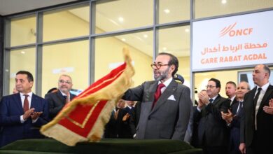 الملك محمد السادس يُعطي انطلاقة أشغال إنجاز الخط السككي فائق السرعة LGV الرابط بين القنيطرة ومراكش