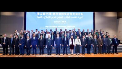 بمشاركة مصر.. انطلاق المنتدى الصيني العربي للإصلاح والتنمية بشنغهاى لتعزيز التجارة البينية