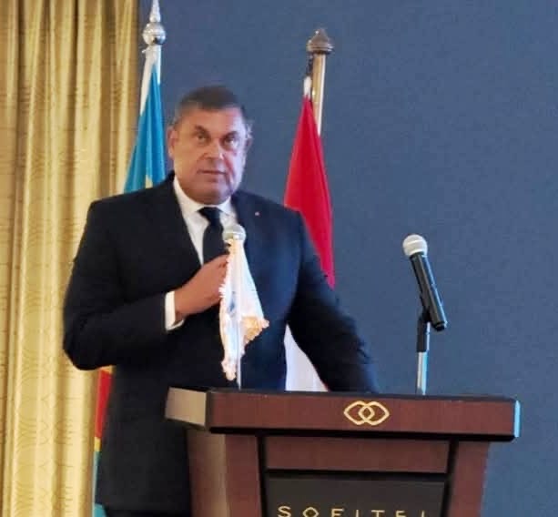 نائب وزير الخارجية يشارك فى حفل استقبال بمناسبة ترشح الكونغو الديمقراطية لمقعد غير دائم فى مجلس الأمن.