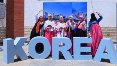 في عيد الوالدين.. قافلة الثقافة الكورية تزور مكتبة مصر العامة ببورسعيد
