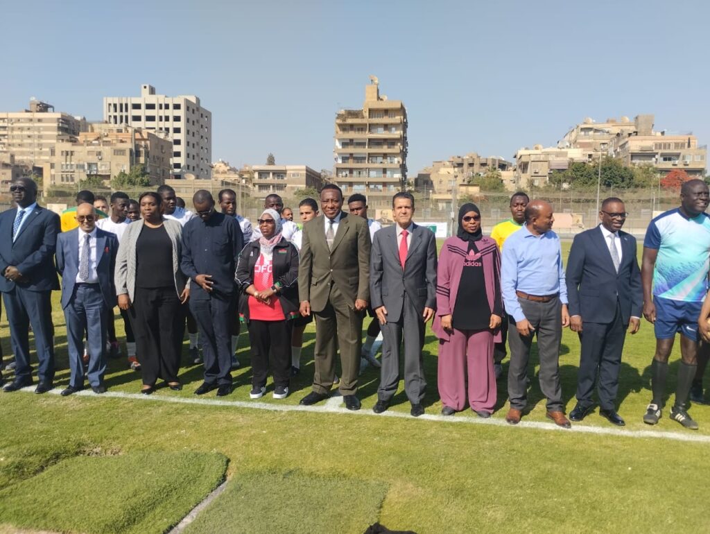 افريقيا في القلب لقاء رياضي في أولي احتفالات يوم افريقيا