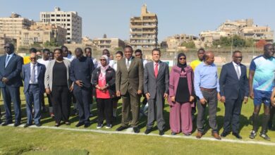 افريقيا في القلب لقاء رياضي في أولي احتفالات يوم افريقيا