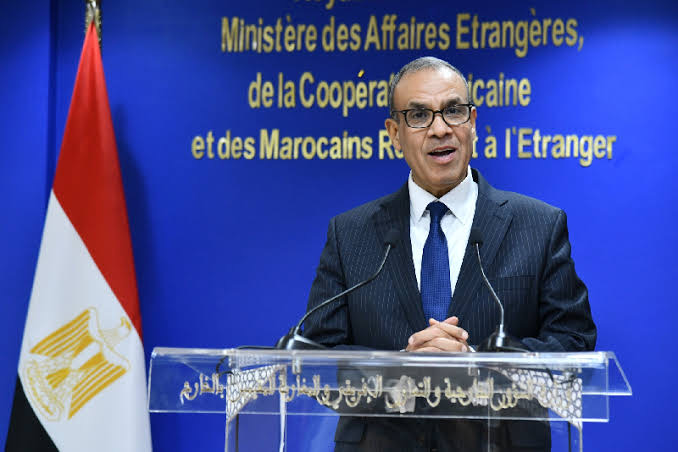 وزير الخارجية المصري يسلم رسالة خطية لنظيره المغربي موجهة من فخامة الرئيس المصري إلى ملك المغرب