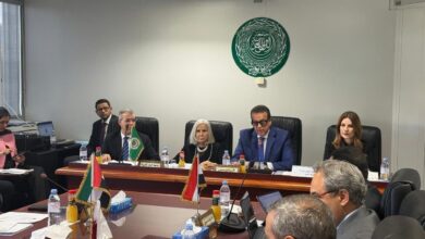 متابعة الأحوال الصحية في الأراضي الفلسطينية المحتلة والجولان السوري في الجامعة العربية