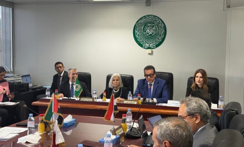 متابعة الأحوال الصحية في الأراضي الفلسطينية المحتلة والجولان السوري في الجامعة العربية