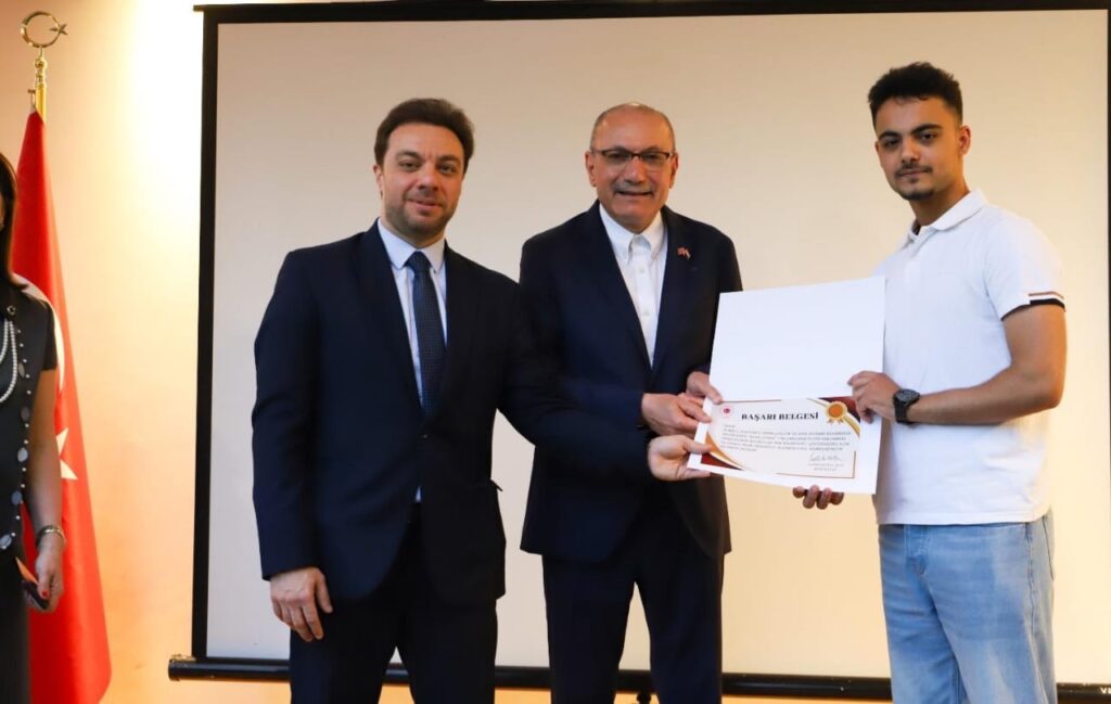 سفير تركيا في عيد الشباب وذكري اتاتورك  : نسعى لتنظيم مباريات صداقه واخوه بين تركيا ومصر  على مستوى الأندية والمنتخبات الوطنية