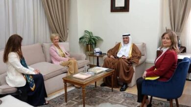 الاعداد لاجتماعات بروكسل في الجامعة العربية ولقاء انجلينا ومنزلاوي الاعداد لاجتماعات بروكسل في الجامعة العربية ولقاء انجلينا ومنزلاوي