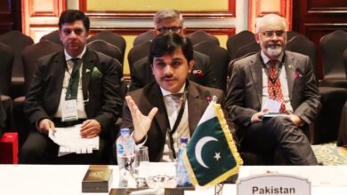 كلمة رئيس وفد باكستان، وزير الدولة للثقافة، السيد حذيفة رحمن، حول التعاون السياحي، القاهرة، مصر، 6 مايو 2025.