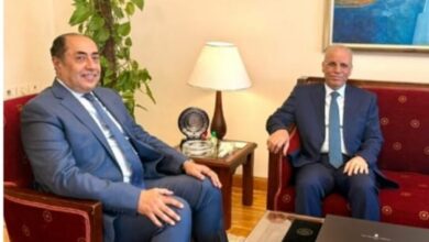 السفير العراقي يلتقي الأمين العام المساعد لجامعة الدول العربية