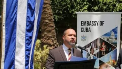 سفير كوبا برغم مرور 130 عاما على رحيل البطل خوسيه مازال مصدر الإلهام لشعب كوبا فقد ضحي من اجله