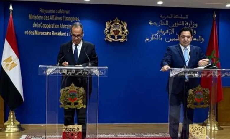 مصر تثمن مواقف المغرب الثابتة والداعمة للقضية الفلسطينية ودور لجنة القدس التي يرأسها العاهل المغربي