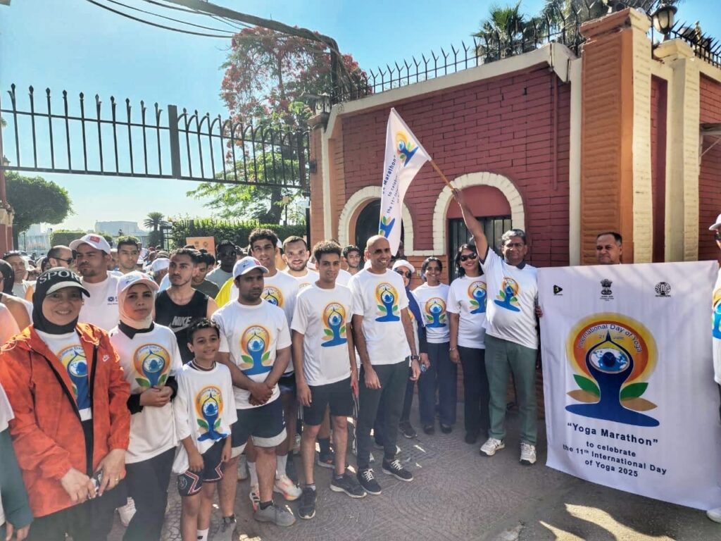 سفارة الهند بالقاهرة تطلق مسابقة “اليوجا في موقع أيقوني”